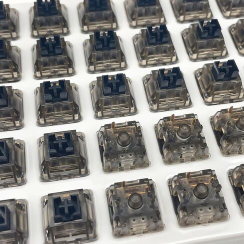 Gateron Ink v2 Pink Pre lubed 5pin Linear Switches 50g Force DIY Mechanical Keyboard Switch(90PCS, Pink Ink v2) in Saudi Arabia