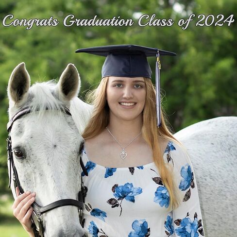 2024 Graduation Gifts for Her, Graduation Gifts 2024 High School Initial Necklaces for Women College Graduation Gifts for Her 2024 Letter A-Z Heart Necklace Graduation Jewelry for Granddaughter Sister Best Friends Daughter in Saudi Arabia