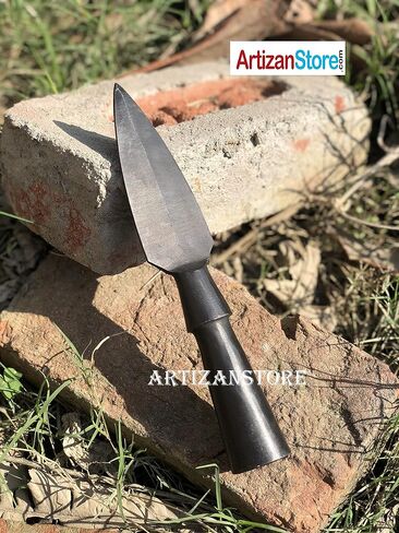 ARTIZANSTORE Hand Forged Viking Saga Iron Spear Head Reproduction Roman Or Medieval Steel Spearpoint in Saudi Arabia