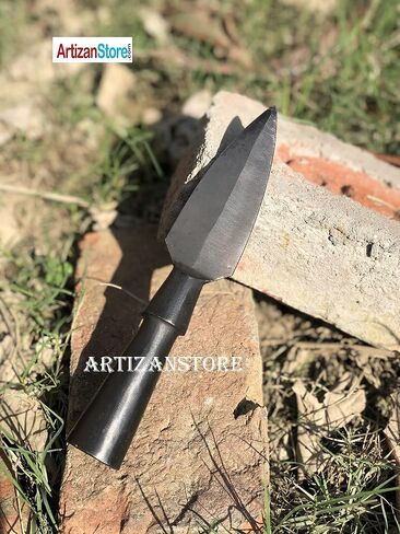 ARTIZANSTORE Hand Forged Viking Saga Iron Spear Head Reproduction Roman Or Medieval Steel Spearpoint in Saudi Arabia