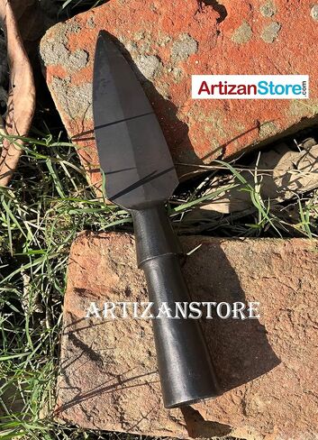 ARTIZANSTORE Hand Forged Viking Saga Iron Spear Head Reproduction Roman Or Medieval Steel Spearpoint in Saudi Arabia