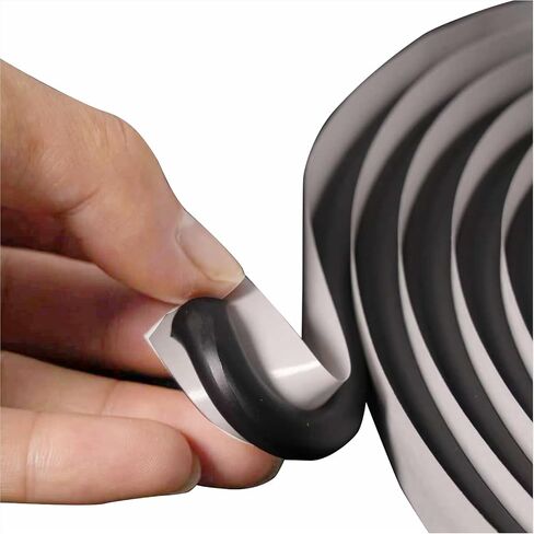 13 Ft Butyl Sealant Tape, Waterproof Butyl Rubber Sealant, Diameter 1/4" Rubber Sealant for Installing Car Doors, Windows, Car Audio in Saudi Arabia