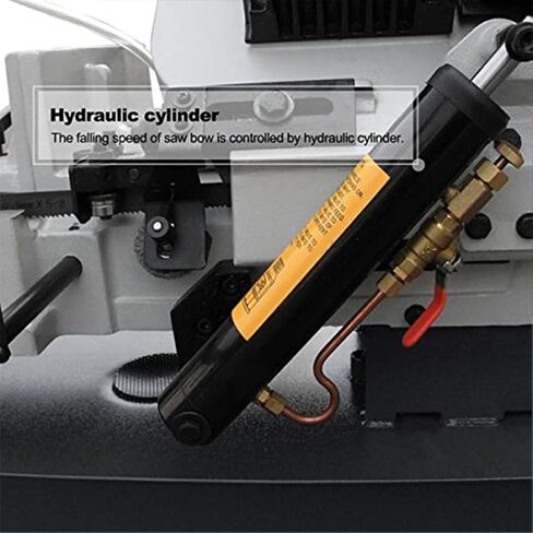 KAKA INDUSTRIAL Hydraulic Cylinderfor Metal Cutting Band Saw BS-712N/BS-712R in Saudi Arabia