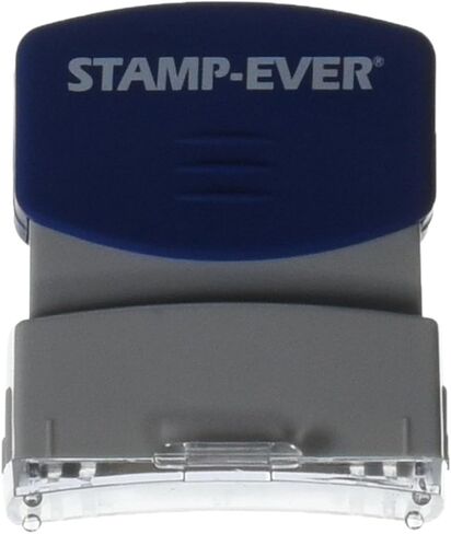 ختم رسالة تم حبره مسبقًا، تاريخ الاستحقاق، حجم انطباع الختم: 9/16 × 1-11/16 بوصة، أحمر (5960) in Kuwait