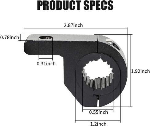 مجموعة أدوات تثبيت بمشبك أفقي من Exzeit مكونة من قطعتين (صغيرة) تناسب 0.75 بوصة و1 بوصة و1.25 بوصة وقضبان الثور وأقفاص السقف للدراجة النارية وشاحنات ATV UTV in Kuwait