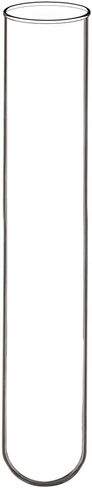 15 Pack Borosilicate Glass Round Bottom Test Tubes, 30 mm OD X 165 mm Length (Pack of 15) in Saudi Arabia
