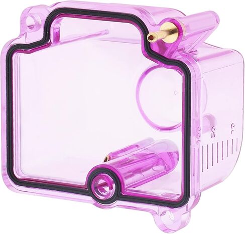Windance Motorcycle Carburetor Clear Bottom,Purple Transparent Float Bowl Fit for PWK OKO KOSO/KSR EVO / 21mm 24mm 26mm 28mm 30mm 32mm 34mm (Black) in Saudi Arabia