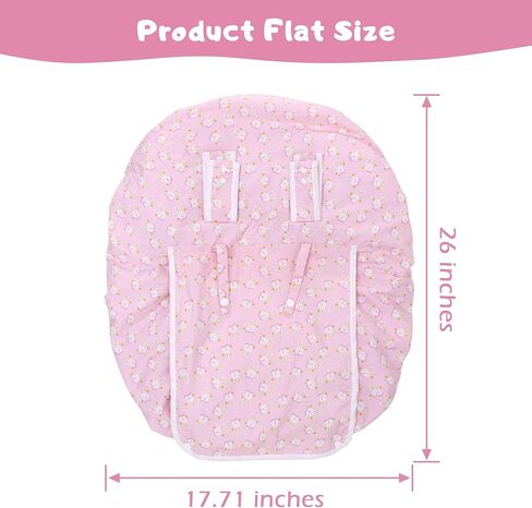 أغطية مقاعد السيارة للأطفال، سخان مقعد السيارة للرضع من آمو نينيس، غطاء مقعد السيارة للرضع مقاوم للرياح، مظلة مقعد السيارة مقاومة للركل لجميع المواسم، هدية استحمام لحديثي الولادة، تناسب معظم مقاعد السيارة للأطفال (ديناصور) in Kuwait