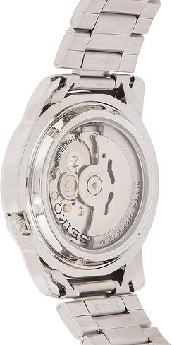 Seiko Men's SNKK25 5 Stainless Steel White Dial Watch in Saudi Arabia