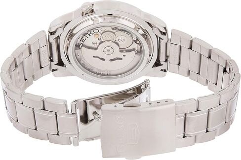 Seiko Men's SNKK25 5 Stainless Steel White Dial Watch in Saudi Arabia