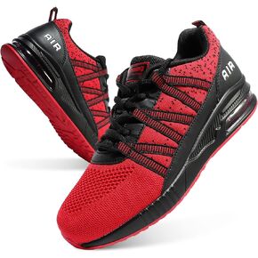 Soulsfeng Mens Air Cushion Running Shoes Lightweight Breathable Workout Tennis Gym Jogging Walking Sneakers US 5.5-12