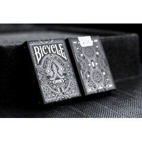 Bicycle Grid Blackout Playing Cards Poker Deck Glows in UV Light in Saudi Arabia
