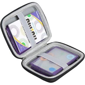 Hermitshell Travel Case for ThinkFun Swish - A Fun Transparent Card Game (Only Case) (Purple)