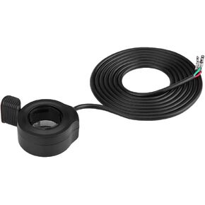 Ebike Thumb Throttle, 7/8inch (22mm) Thumb Throttle Speed Control, 24V 36V 48V 60V 72V Universal Thumb Throttle Speed Controller for Electric Bike Scooters