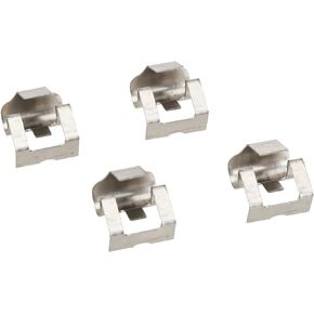 Raybestos R-Line Replacement Front and Rear Disc Brake Pad Anti-Rattle Clips for Select Chevrolet, Dodge, Eagle, Ford, GMC, Jeep, Lincoln, Mazda Model Years (H5431K)