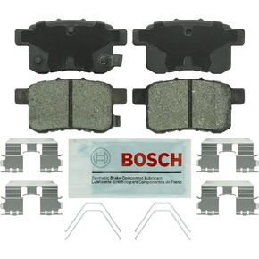 BOSCH BE1451H Blue Ceramic Disc Brake Pad Set With Hardware - Compatible With Select Acura TSX; Honda Accord; REAR