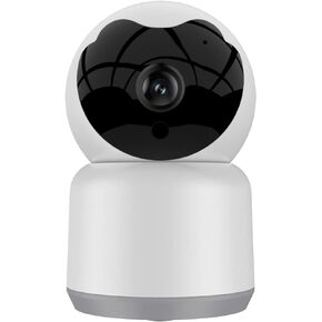 Home Security Camera, Tuya 3MP Indoor Pan-Tilt Smart Camera for Baby & Pet with Motion Tracking, 2-Way Audio, IR Night Vision, Siren, Compatible with Alexa & Google Home, 2.4GHz WiFi