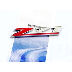 1x OEM Chrome Red Z71 Emblem for Gmc Chevy Silverado Sierra Tahoe Suburban Red