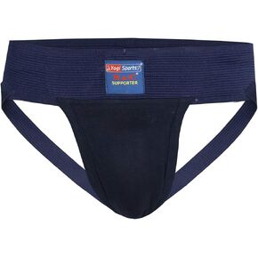 S&C Jockstrap Gym Athletic Cotton Supporter with Cup Pocket for Mens