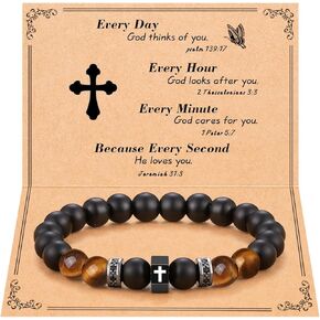 سوار الصليب المسيحي للرجال/الأولاد عيد ميلاد التخرج عيد الميلاد تأكيد هدايا المناولة in Kuwait