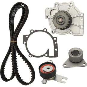BRTEC Engine Timing Belt Kit with Water Pump for 1998-2004 for Volvo C70 for 2001-2009 Volvo S60 for 1998-2010 Volvo V70 for 2003-2010 Volvo XC70