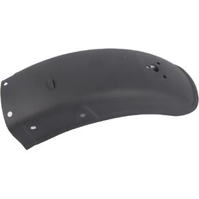 Motorcycle Front, Rear Tire Mud Flaps Metal Motorcycle Wheel Mudguard Modification Fit for Yamaha (Black)