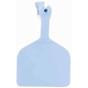 Z Feedlot Cattle Cow Blank Ear Tags LT. BLUE 50 Count Identification Livestock