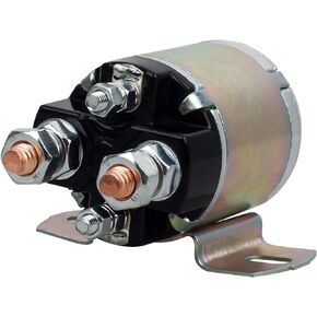 NTHREEAUTO 12V Starter Solenoid متوافق مع Yamaha G2 G8 G9 G11 G14 G16 Gas Golf Cart 4 الملف اللولبي الطرفي، رقم الجزء المكافئ JF2-H1950-00 JR3-H1950-00 J38-81950-01