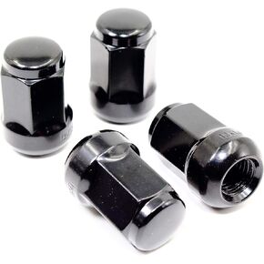 Set of 20 Veritek 12x1.5 Black Radius OEM Factory Style 19mm Hex 1.4" Lug Nuts for Honda Acura Civic Accord Integra CRV DX LX EX TLX TSX Factory Wheels