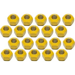 Lugnut 20pk 5/8-11 Steel Teflon Coated Double Ang