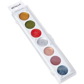 Craf-T Products 32942 Kit Number 1 Metallic Rub-On 7 Colors Paint Set