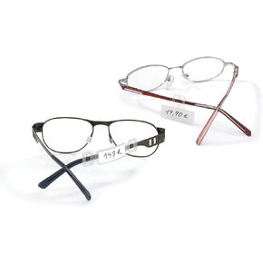 Price Tags with Universal Application for All Glasses Frames- Durable and Reliable Price Tags for Glasses Frame Eyeglass Frames Spectacle Frames 200 Pieces Rectangular Shape