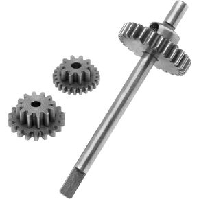 RC Steel Transmission Gear Set 26T 19T 24T Upgrade Parts Compatible with WPL D12 1/10 Scale RC Trucks