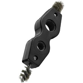 Battery Terminal Cleaning Brush 4 in 1-10.6 Inches - Pipe Cleaning Tool for Interior and Exterior Cleaning - Plumbing, Soldering, Copper Pipes, Tubes, Brazing, Handy Multipurpose Cleaner