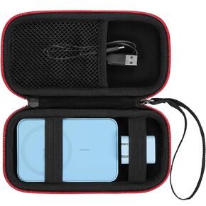 Case Compatible with Anker 621/622/633/321/324 Power Bank,Fit for Apple MagSafe Charger Battery Pack,Black(Case Only)