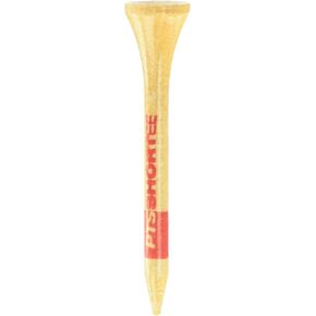 Pride Professional Tee System Shortee Tee, 2-1/8 Inch -120 Count (Red on Natural)