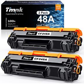 48A CF248A 2-Pack High Yield Toner Cartridge | CF 48 248 A Works with HP Laserjet Pro M15a M15w M16a / Laserjet Pro MFP M28a M28w M29a M29w Printer