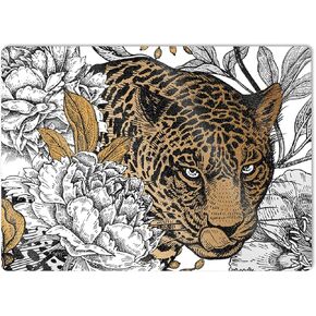 MightySkins Glossy Glitter Skin Compatible with Microsoft Surface Laptop 5 15" Full Wrap Kit - Bronzed Leopard | Protective Durable High-Gloss Glitter Finish | Easy to Apply | Made in The USA