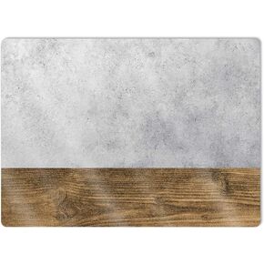 MightySkins Glossy Glitter Skin Compatible with Microsoft Surface Laptop 5 15" Full Wrap Kit - Concrete Wood | Protective, Durable High-Gloss Glitter Finish | Easy to Apply | Made in The USA