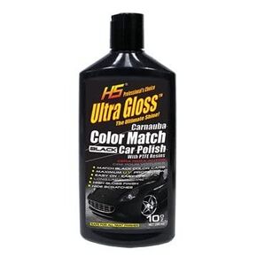 UCS It Just Works! UltraGloss Carnauba Black Color Match Car Polish with PTFE results. The Professional Choice. 10 oz. (10 Oz)