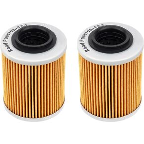 Road Passion 420256188 711256188 Oil Filter kits Replacement for Can-Am Bombardier Outlander 330 400 450 500 570 650 800 850 1000 DEFEJDER MAVERICK COMMANDER APRILIA SL1000 RSV MILLE (4pcs)