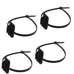 4 Sets Zip Ties to Frame MTB Bike Cable Guide Brake Cable Shift Cable Derailleur Cable Base Guide Clip Fitting Line Tube Housing Durable