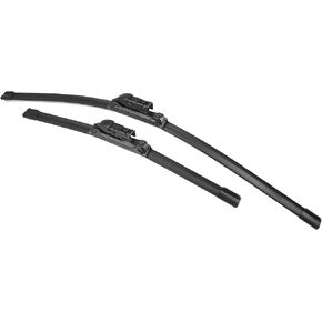 X AUTOHAUX 2pcs 26"+16" Silicone Front Windshield Wiper Blade for Lexus NX200 NX200t NX300 NX300h 2015-2021 Windscreen Wiper OE Replacement Set All-Seasons Top-Lock/Push Button