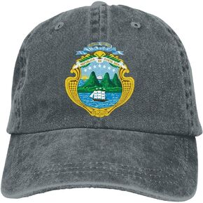 Costa Rica Flag Baseball Cap Mens and Womens Dry Lightweight Trucker Hat