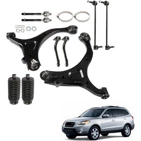 10-Pack Front Lower Control Arm Sway Bar link Replacement for 2007-2012 Santa Fe/Sorento 2011 - 2013