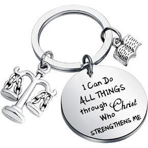 LQRI New Lawyer Gift Law School Student Graduation Gift I Can Do All Things Through Christ Who Strengthens Me