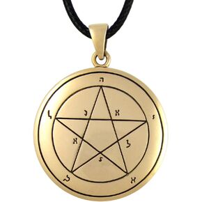 Bronze First Pentacle of Mercury for Evocation of Spirits