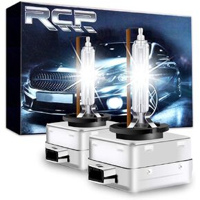 RCP - D1S4 - (A Pair) D1S/ D1R 4300K Xenon HID Replacement Bulb Factory White Warm White Metal Stents Base Car Headlight Lamps Head Lights 35W