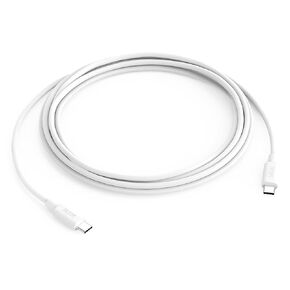 240W USB C to USB C Cable 6.6ft, USB-C Charger Cord Type C Fast Charging for MacBook Pro MacBook Air Charger, iPad Pro 13 12.9 11 inch, iPad Air 5 4, Mini 6, iPhone 15/15Pro, Pixel, Samsung