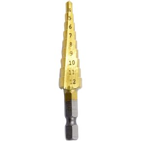 خطوة الحفر مخرطة الحفر شبه المنحرف LAIWEI Pagoda Drill HSS الحفر السداسي (4-32 مم) in Kuwait